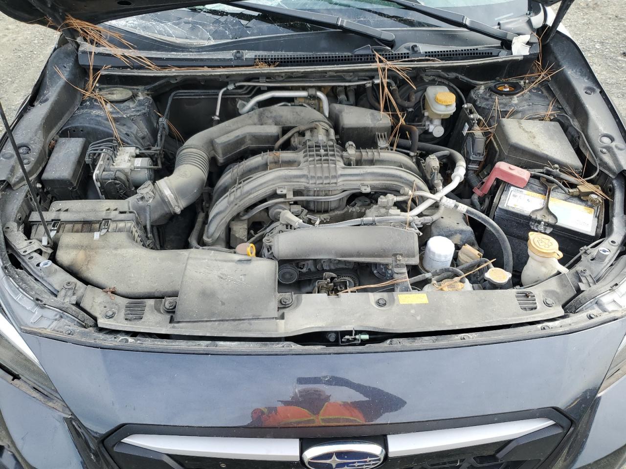 2019 Subaru XV VIN JF2GTAEC2K8282842 Copart auction photo, side / rollover damage thumbnail 12