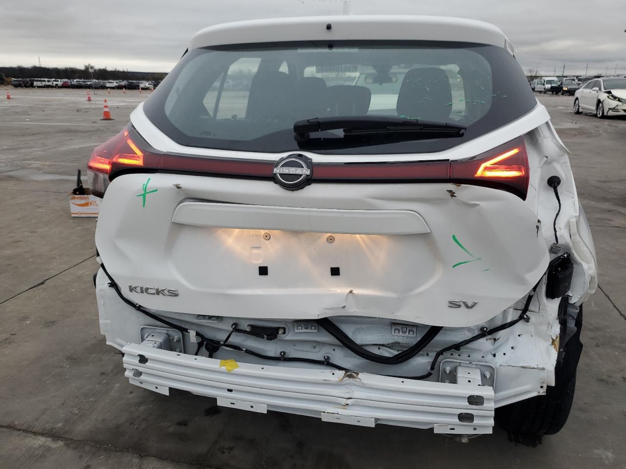 2024 Nissan Kicks VIN 3N1CP5CV8RL498304 Copart auction photo, all over damage thumbnail 6