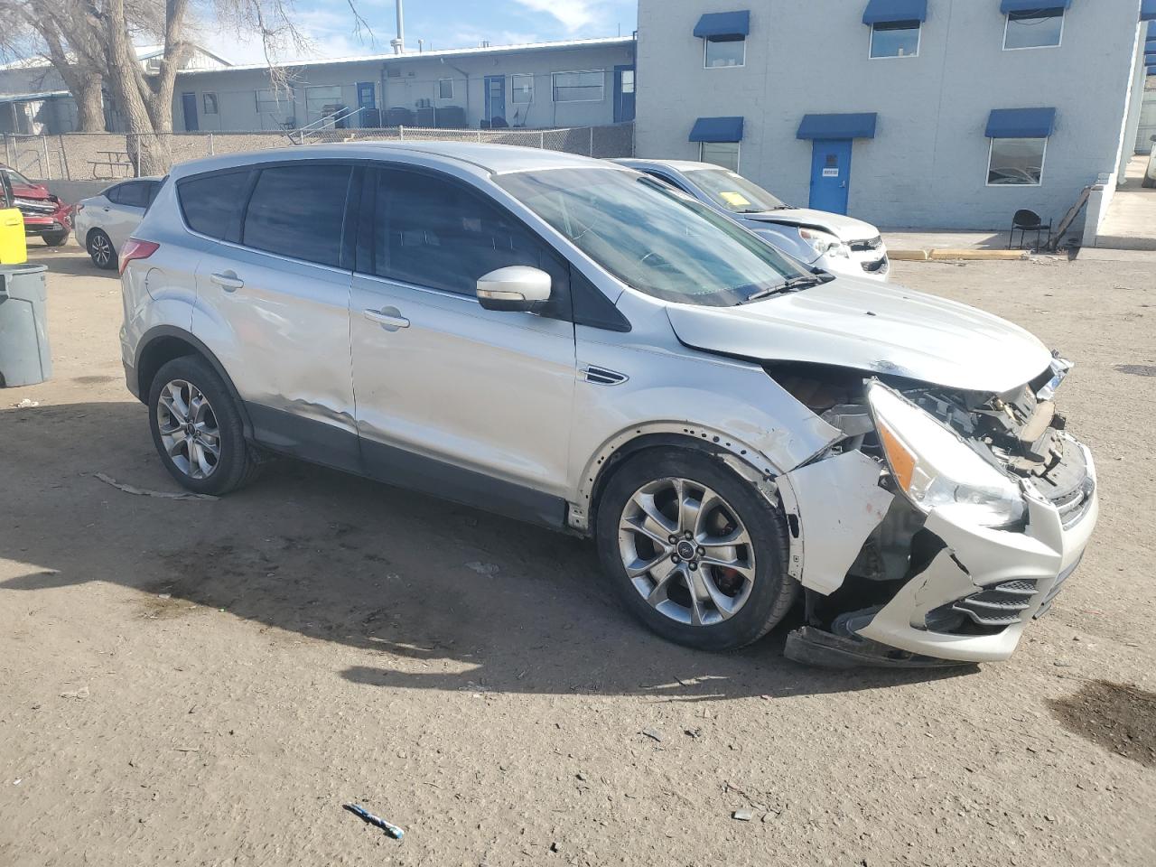 2013 Ford Escape VIN 1FMCU0H95DUA60452 Copart auction photo, front end / side damage thumbnail 4