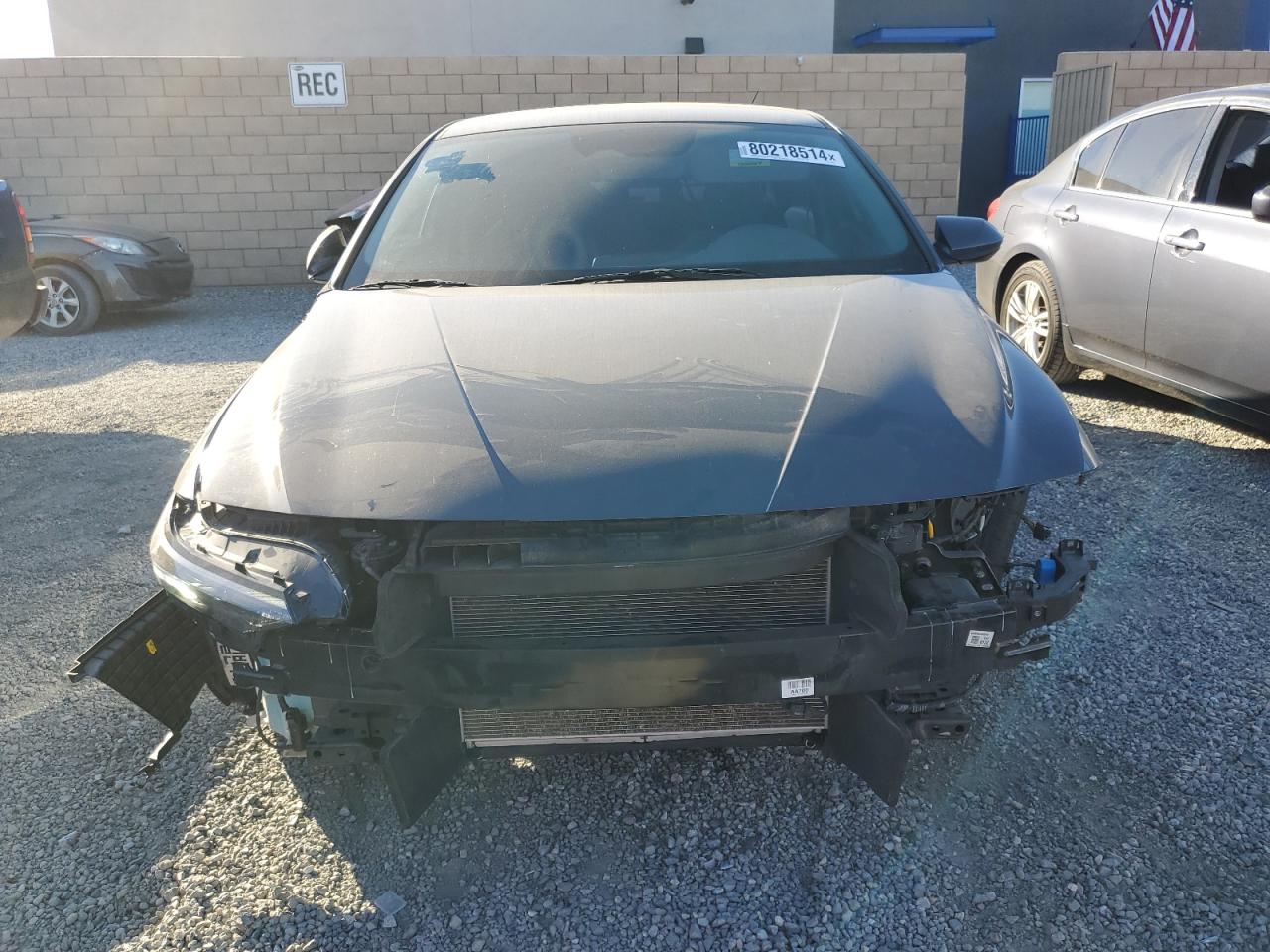 2024 Hyundai Elantra VIN KMHLM4DG1RU698619 Copart auction photo, front end damage thumbnail 5