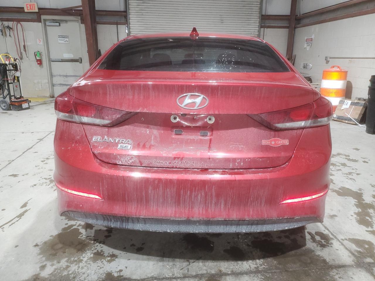 2018 Hyundai Elantra VIN 5NPD74LF2JH373713 Copart auction photo, front end damage thumbnail 6