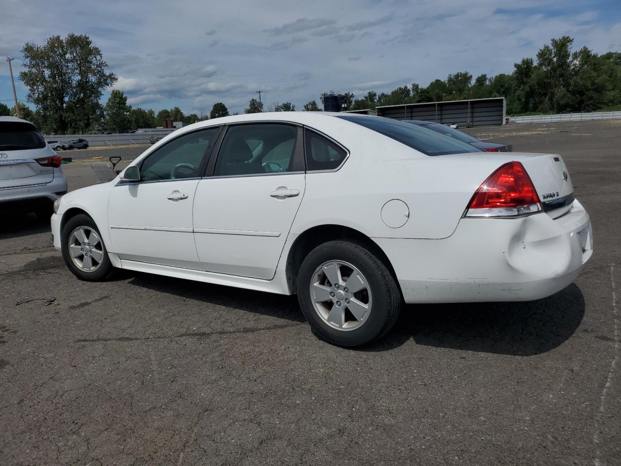 2010 Chevrolet Impala VIN 2G1WB5EN6A1243705 Copart auction photo, front end / undercarriage damage thumbnail 2