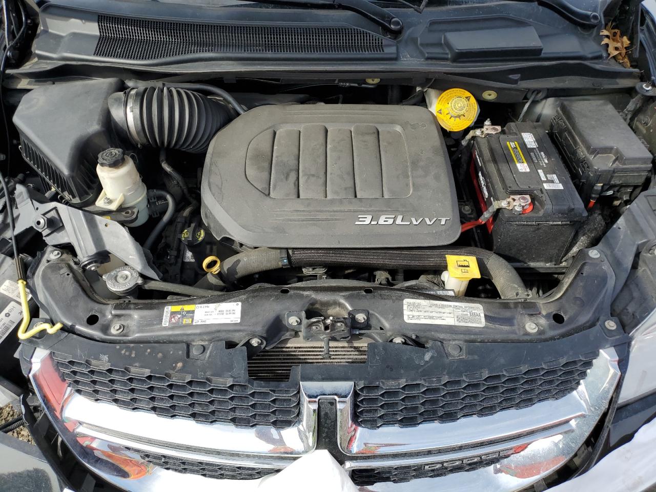 2017 Dodge Caravan VIN 2C4RDGCG0HR589517 Copart auction photo, front end damage thumbnail 12