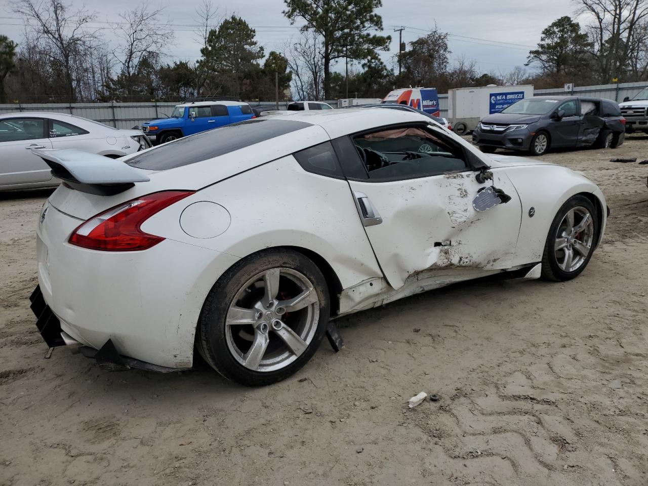 2010 Nissan 370Z VIN JN1AZ4EH2AM504353 Copart auction photo, side / minor dent/scratches damage thumbnail 3