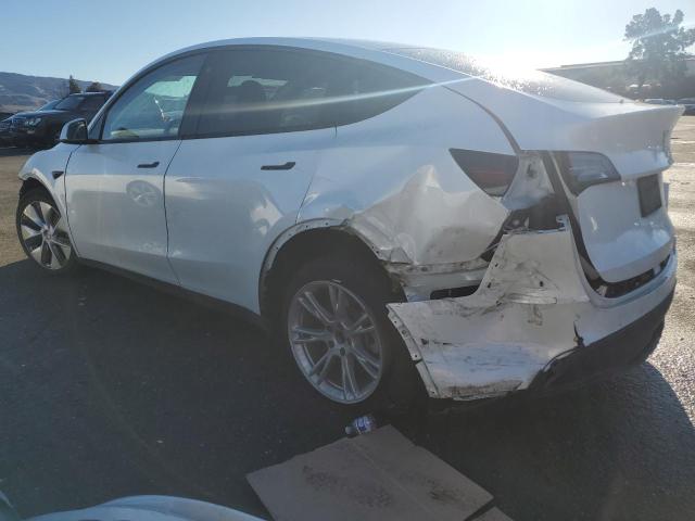 2020 Tesla Model Y VIN 5YJYGDEE7LF050362 Copart auction photo, front end / rear end damage thumbnail 2