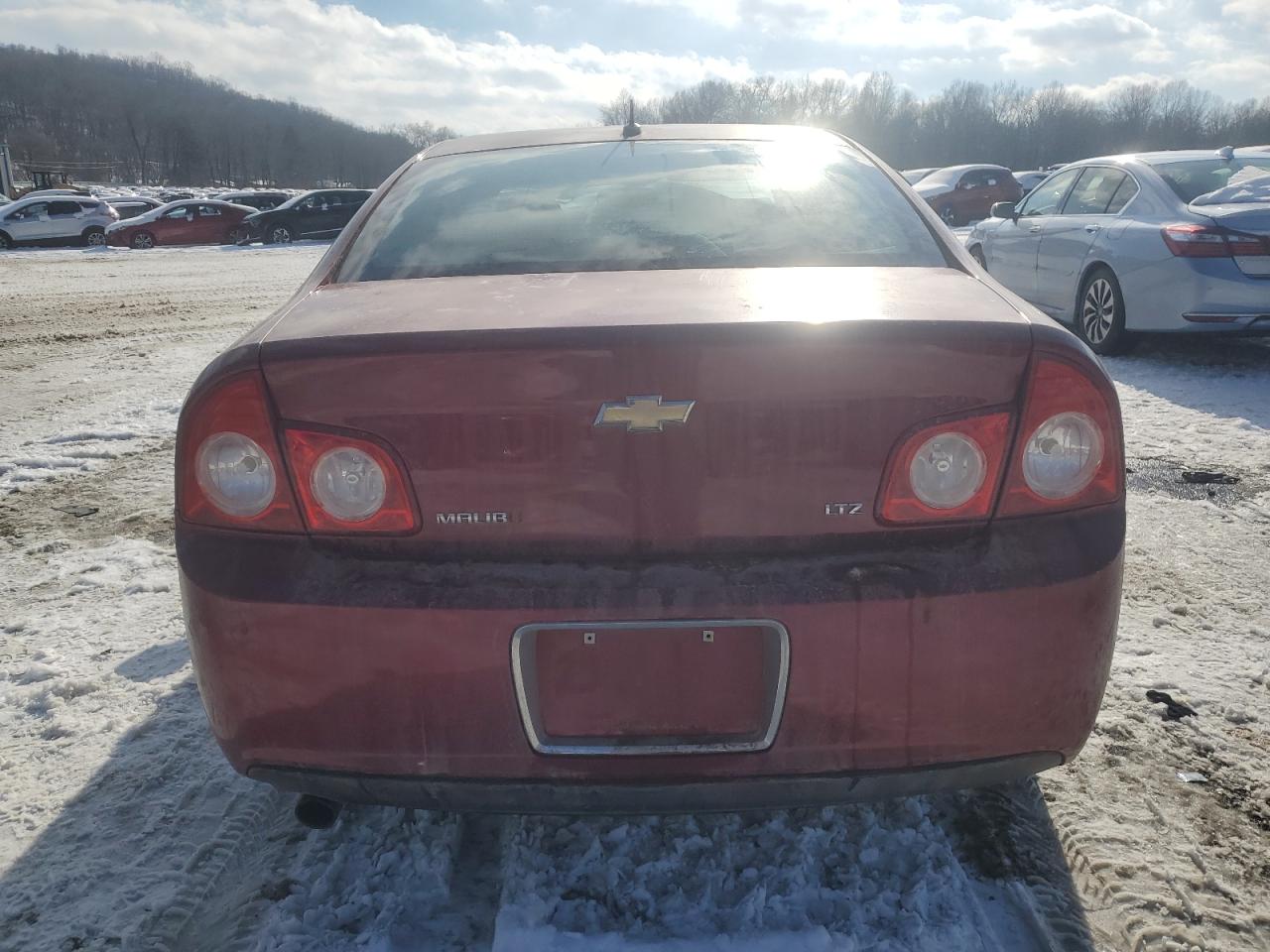 2009 Chevrolet Malibu VIN 1G1ZK57B49F171701 Copart auction photo, front end / undercarriage damage thumbnail 6