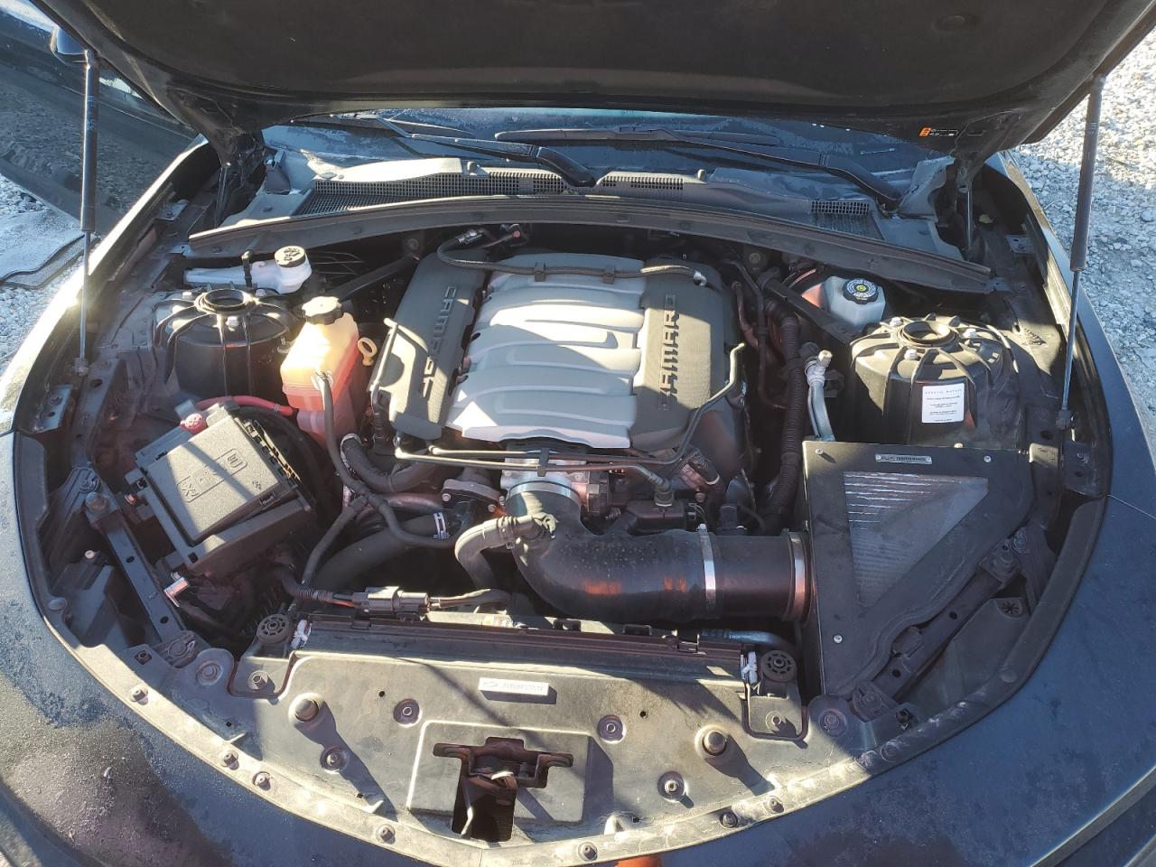 2019 Chevrolet Camaro VIN 1G1FH1R73K0136868 Copart auction photo, missing/altered vin / front end damage thumbnail 11