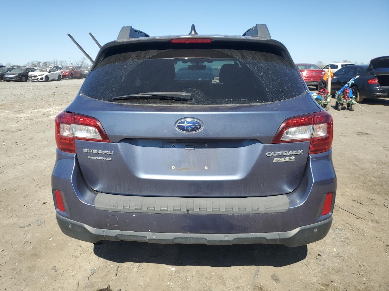 2017 Subaru Outback VIN 4S4BSANC6H3422291 Copart auction photo, front end / minor dent/scratches damage thumbnail 6