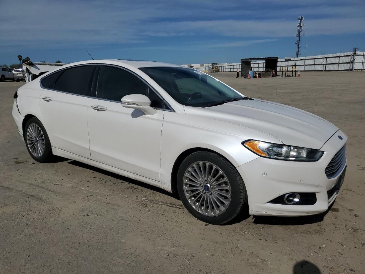 2015 Ford Fusion VIN 3FA6P0K99FR184175 Copart auction photo, rear end damage thumbnail 4