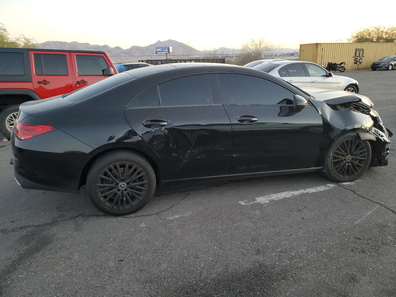 2020 Mercedes-Benz CLA-klasse VIN WDD5J4HBXLN067640 Copart auction photo, all over damage thumbnail 3
