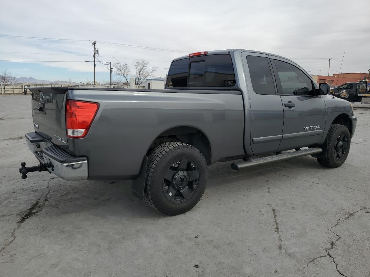 2013 Nissan Titan VIN 1N6BA0CC1DN304245 Copart auction photo, rear end / side damage thumbnail 3