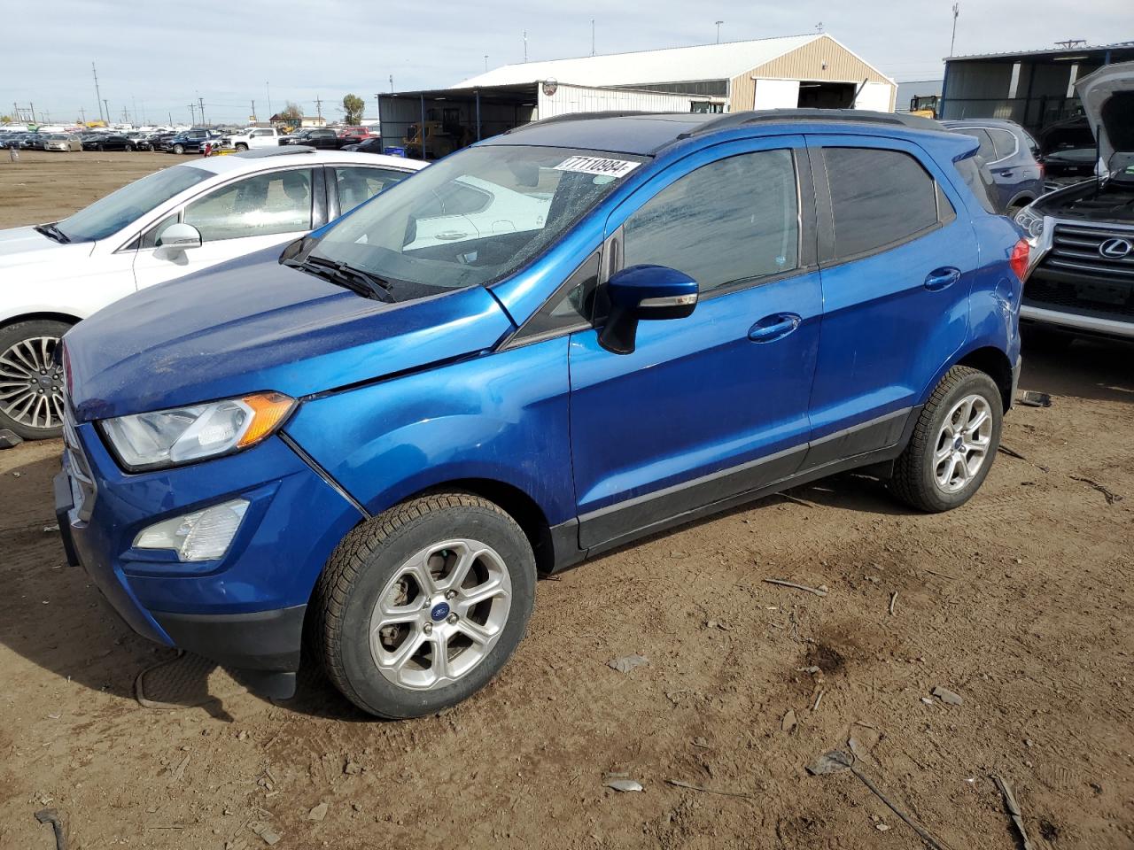 2018 Ford EcoSport VIN MAJ6P1UL4JC172005