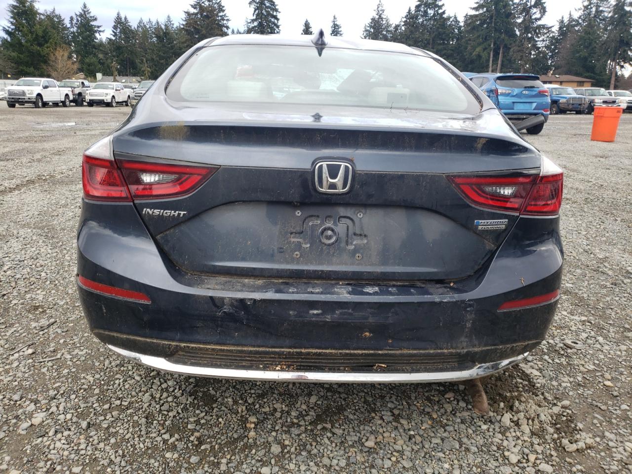 2019 Honda Insight VIN 19XZE4F99KE015578 Copart auction photo, all over damage thumbnail 6