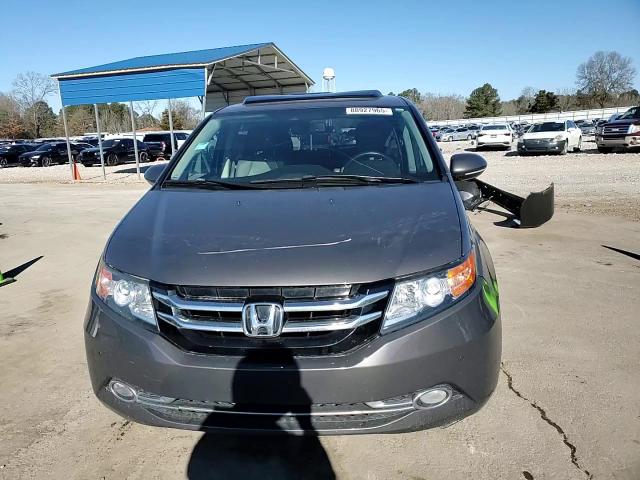 2016 Honda Odyssey VIN 5FNRL5H98GB071571 Copart auction photo, rear end damage thumbnail 12