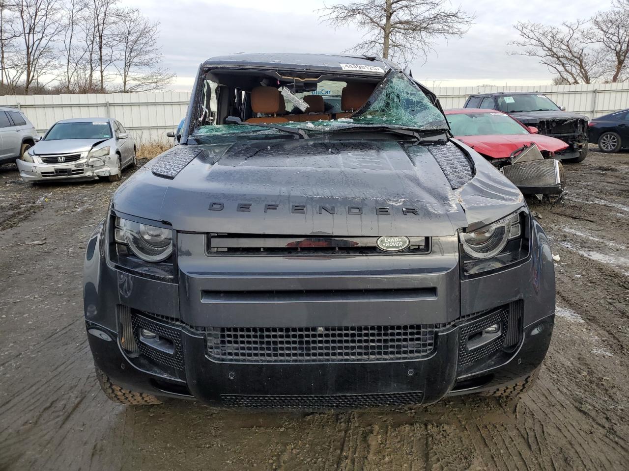 2023 Land Rover Defender VIN SALEWEEE9P2204485 Copart auction photo, rollover / all over damage thumbnail 5