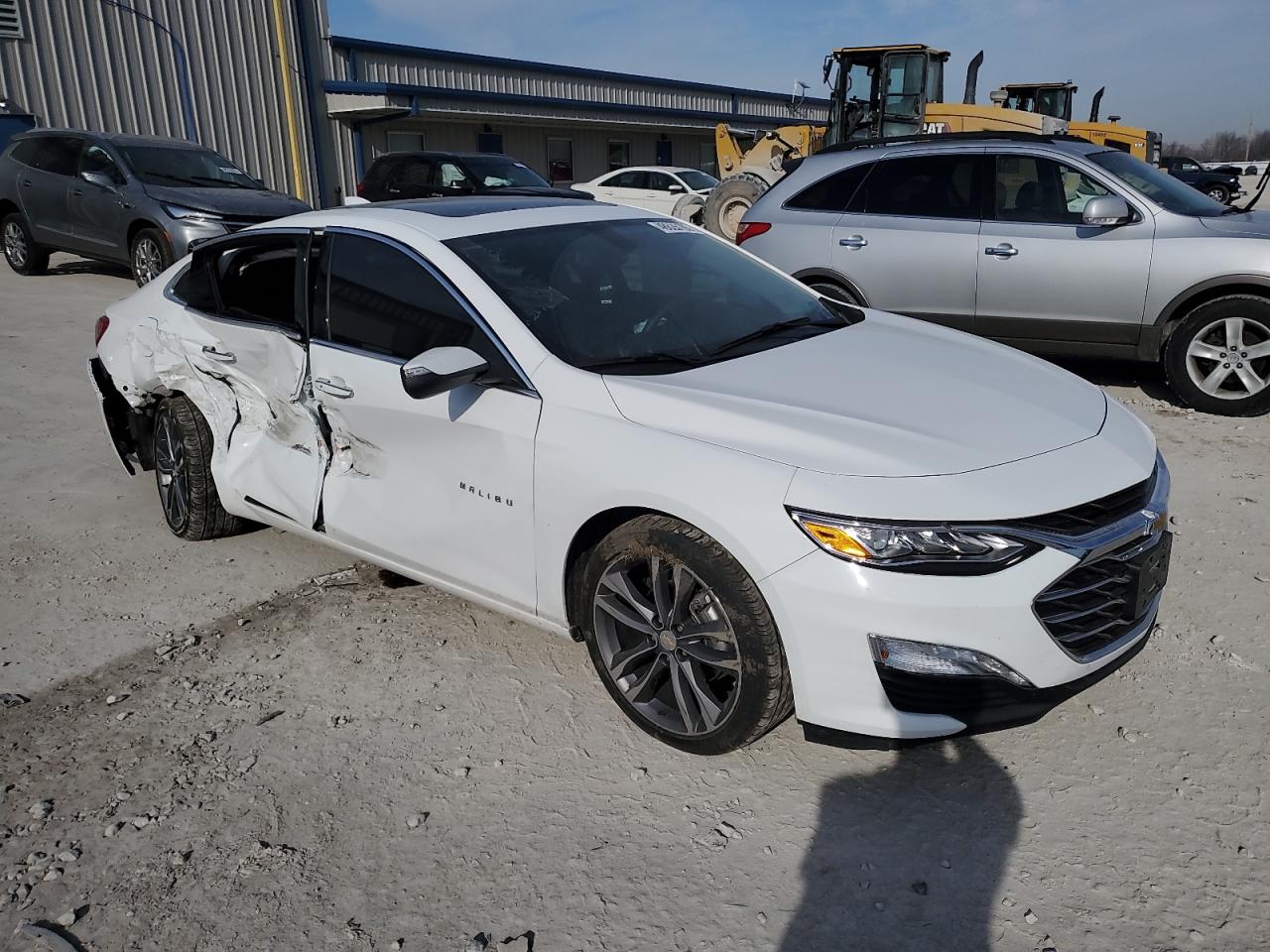 2022 Chevrolet Malibu VIN 1G1ZE5SX5NF151266 Copart auction photo, side damage thumbnail 4