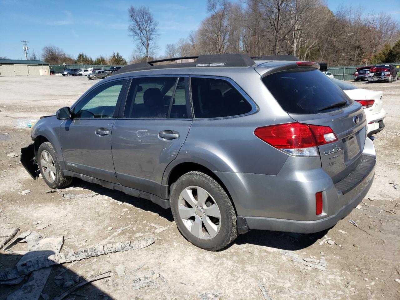 2011 Subaru Outback VIN 4S4BRBGCXB3343289 Copart auction photo, front end / mechanical damage thumbnail 2