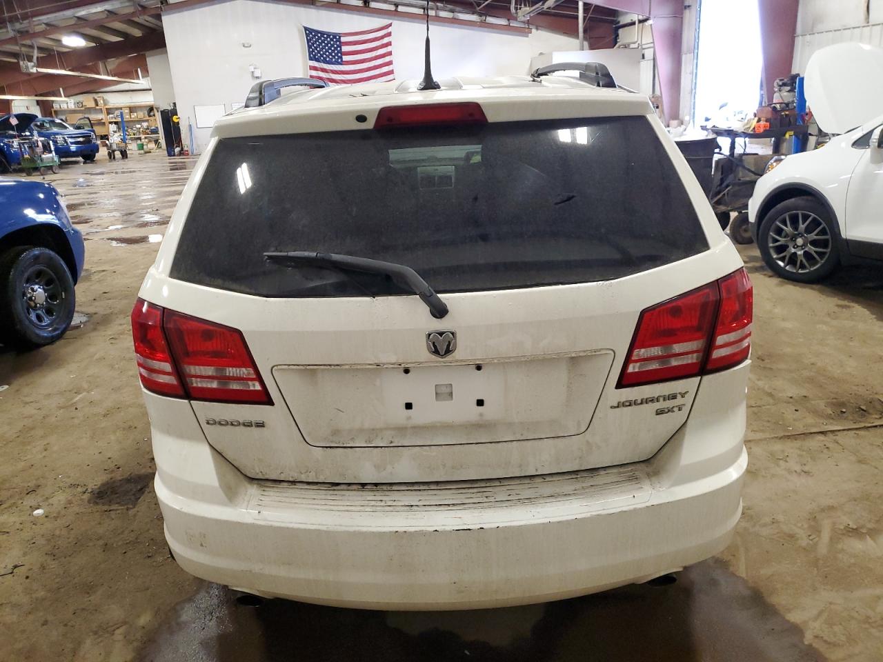 2010 Dodge Journey VIN 3D4PG5FV2AT276200 Copart auction photo, front end / side damage thumbnail 6