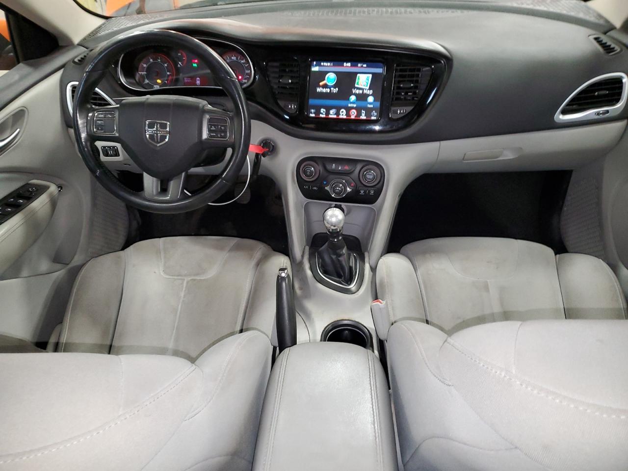 2013 Dodge Dart VIN 1C3CDFBH3DD178138 Copart auction photo, rear end / front end damage thumbnail 8