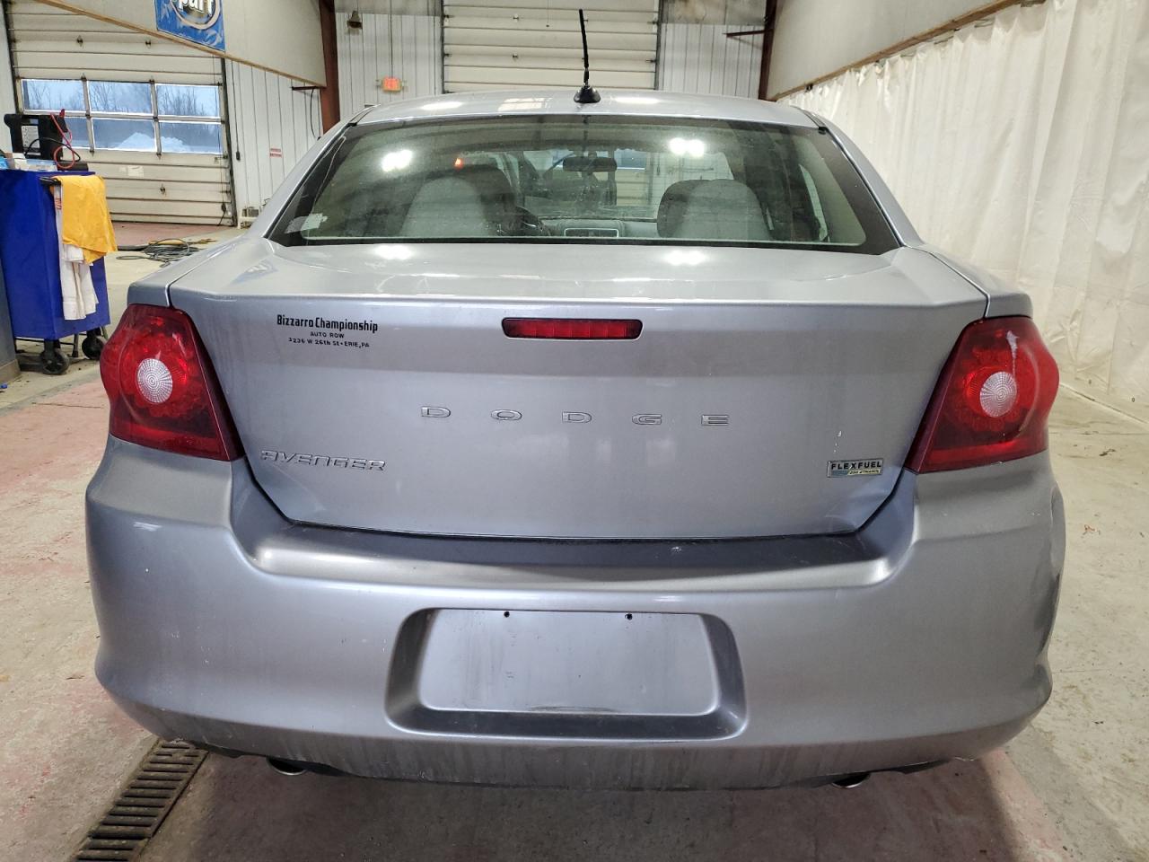 2013 Dodge Avenger VIN 1C3CDZAG7DN682504 Copart auction photo, front end damage thumbnail 6