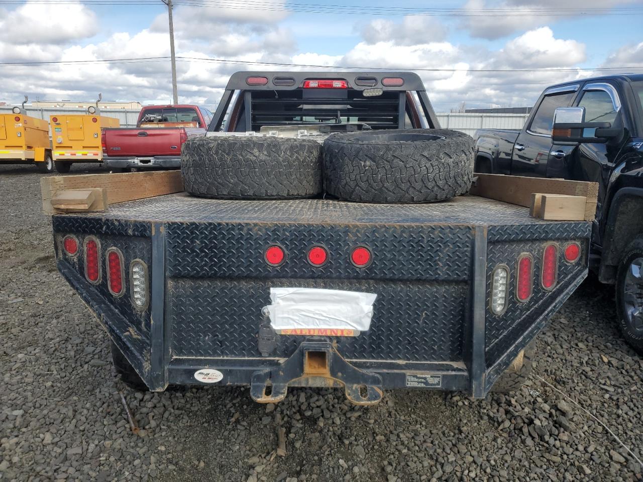 2015 RAM 3500 VIN 3C63R3JL0FG535225 Copart auction photo, front end / side damage thumbnail 6