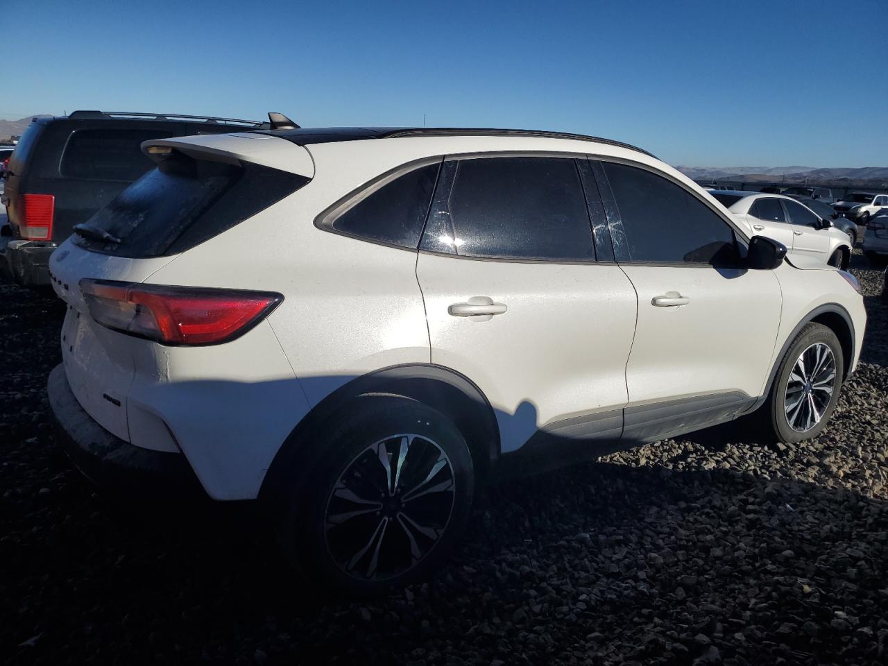 2022 Ford Escape VIN 1FMCU9H93NUC00701 Copart auction photo, all over damage thumbnail 3