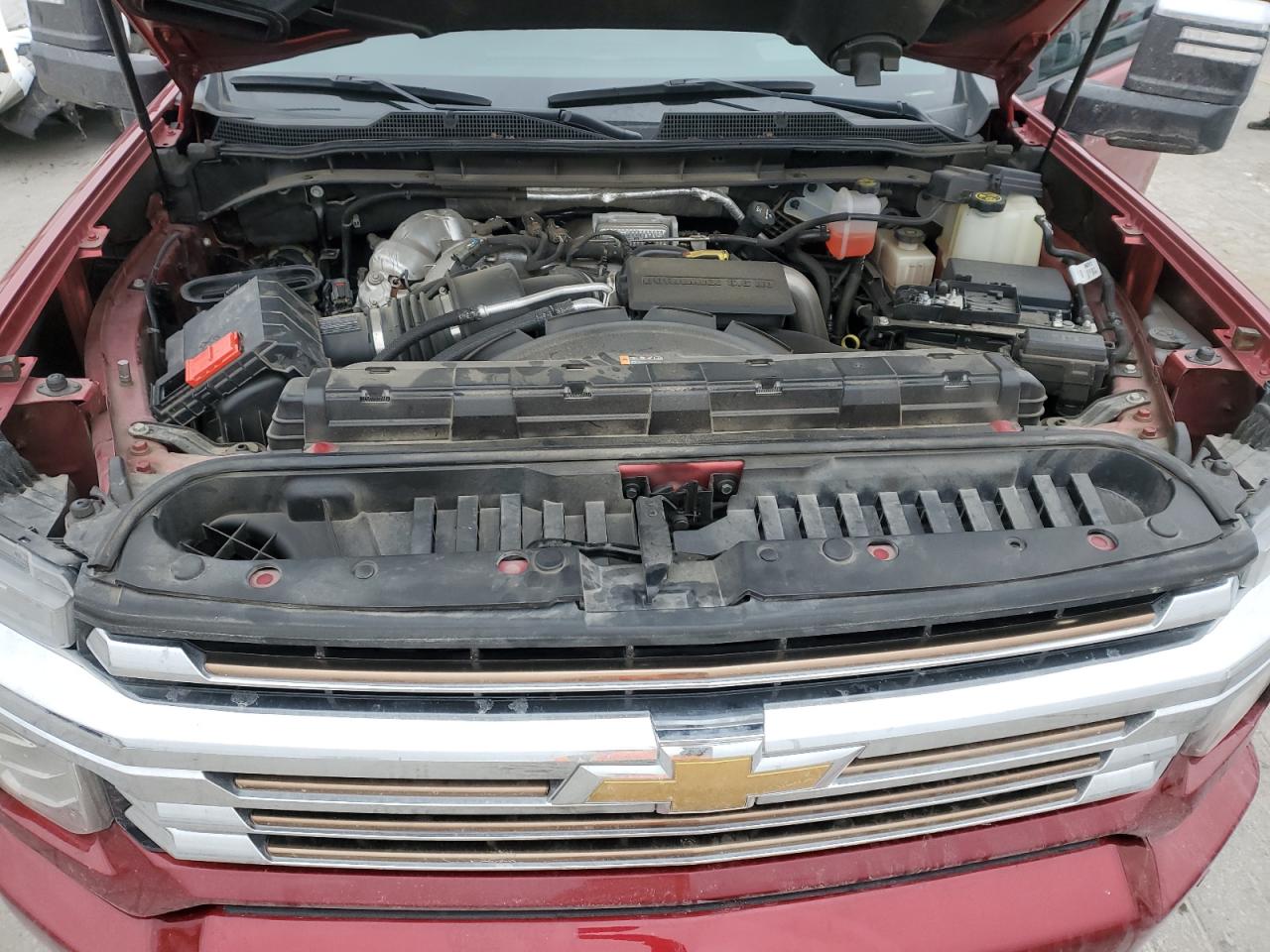 2022 Chevrolet Silverado VIN 1GC4YREY0NF339410 Copart auction photo, missing/altered vin / minor dent/scratches damage thumbnail 11