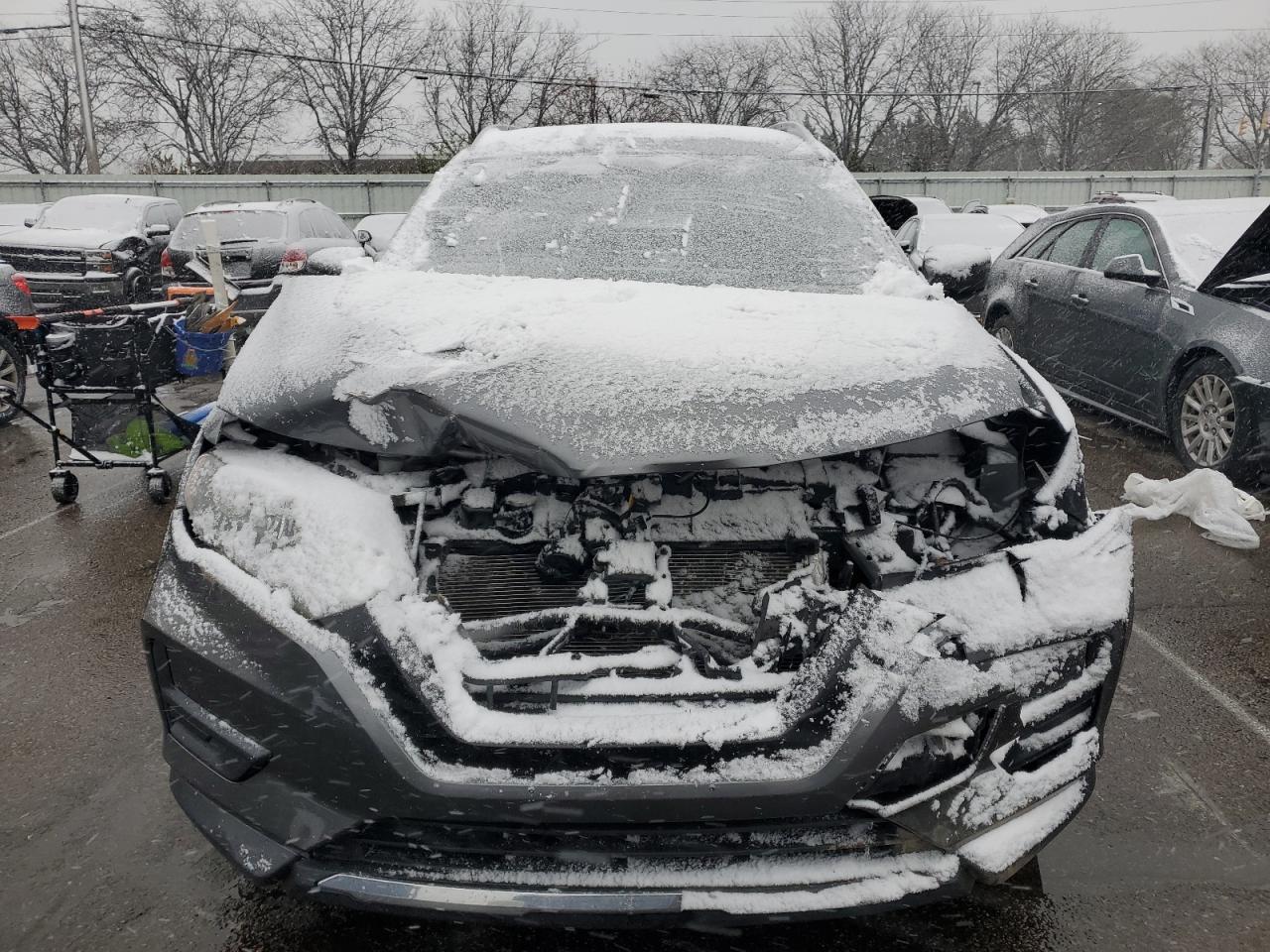 2019 Nissan Rogue VIN JN8AT2MT0KW253142 Copart auction photo, front end damage thumbnail 5