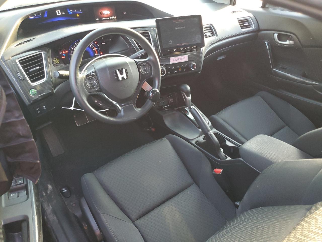 2015 Honda Civic VIN 2HGFG3B56FH508589 Copart auction photo, rear end / front end damage thumbnail 8