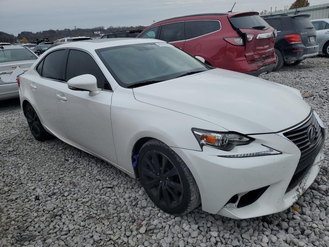 2016 Lexus IS VIN JTHBA1D26G5005660 Copart auction photo, front end damage thumbnail 4