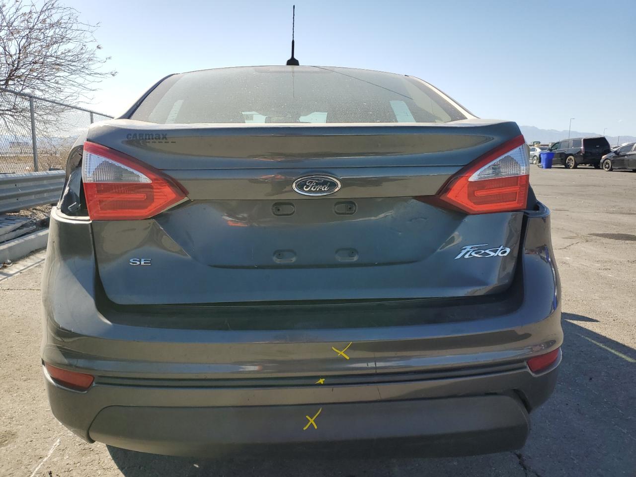 2016 Ford Fiesta VIN 3FADP4BJ7GM157905 Copart auction photo, rear end damage thumbnail 6
