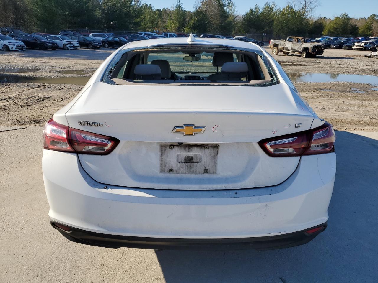 2020 Chevrolet Malibu VIN 1G1ZD5ST1LF069158 Copart auction photo, side damage thumbnail 6