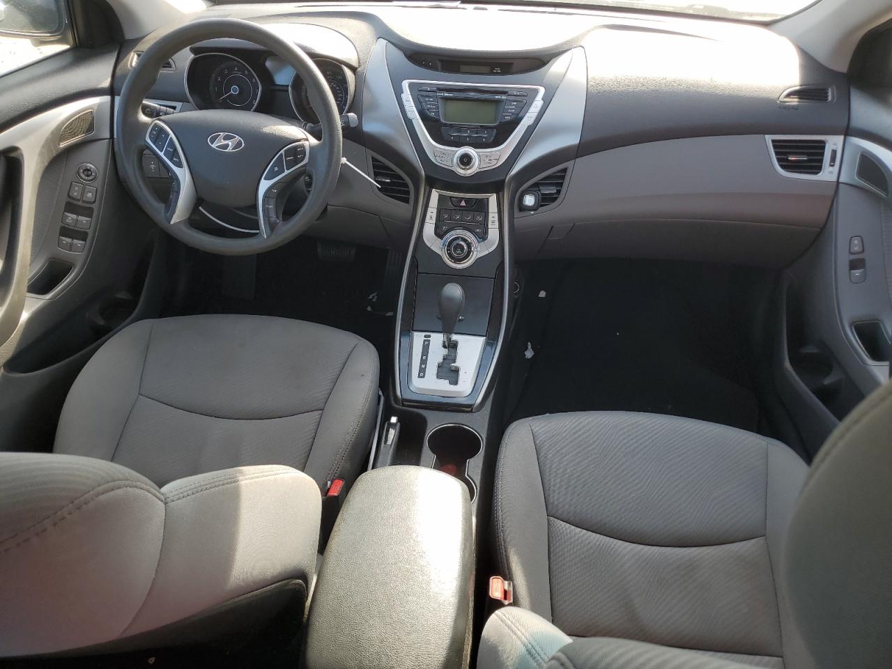 2012 Hyundai Elantra VIN 5NPDH4AE1CH079701 Copart auction photo, front end damage thumbnail 8
