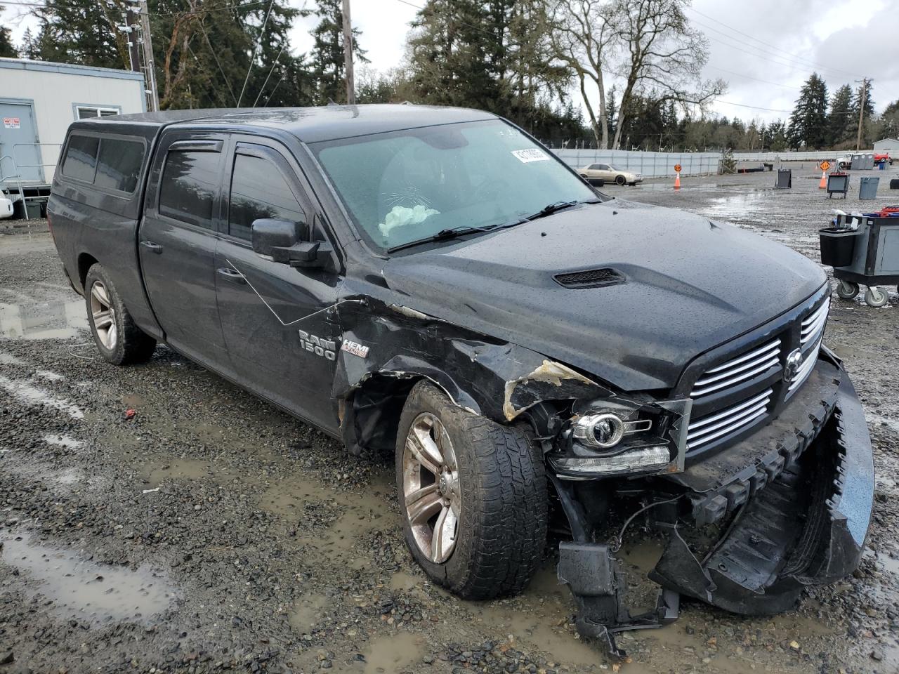 2016 RAM 1500 VIN 1C6RR7UT8GS380169 Copart auction photo, undercarriage / front end damage thumbnail 4