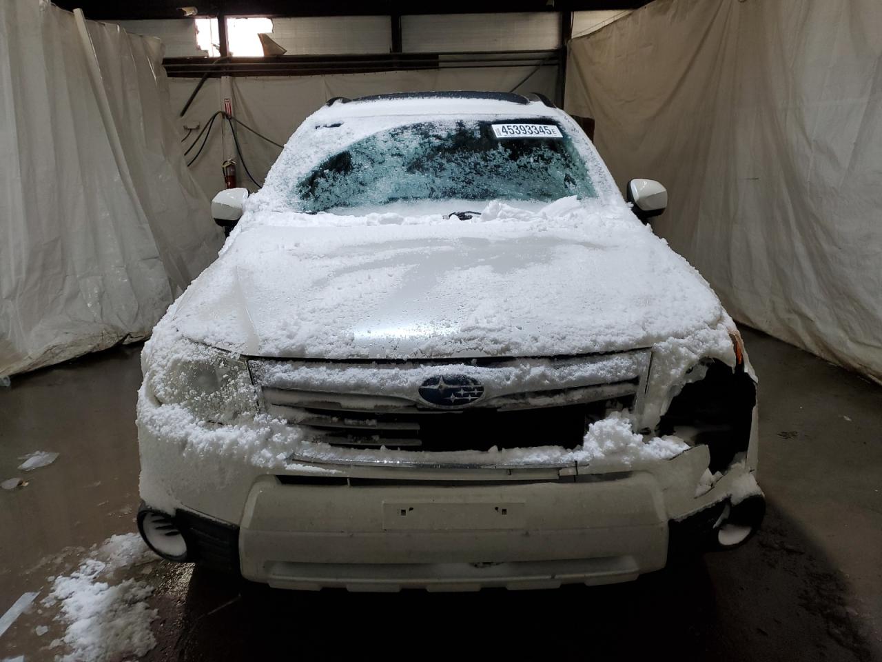 2009 Subaru Forester VIN JF2SH636X9H713024 Copart auction photo, front end damage thumbnail 5