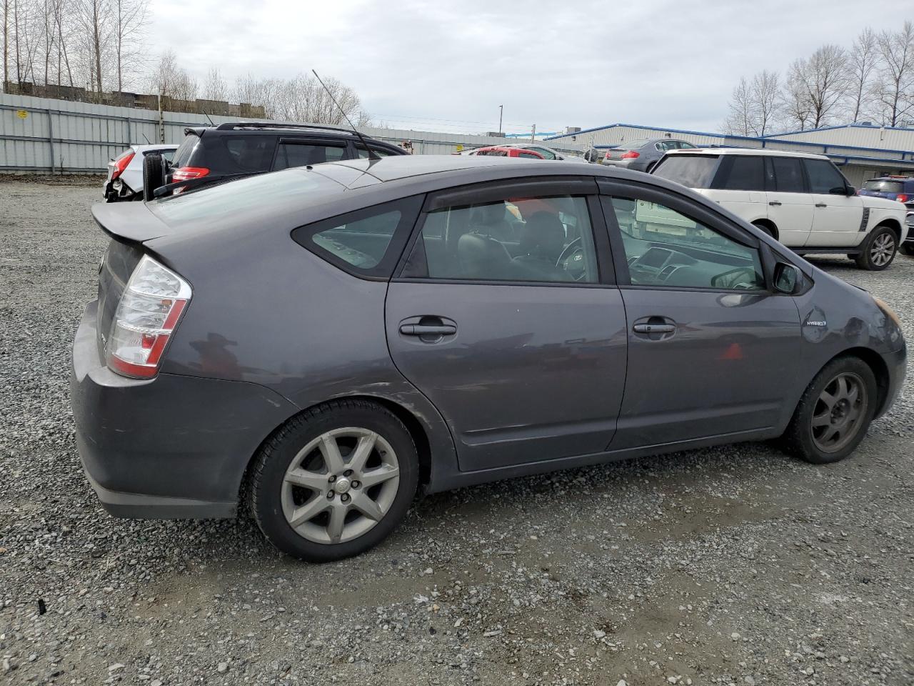 2008 Toyota Prius VIN JTDKB20U683320144 Copart auction photo, front end / rear end damage thumbnail 3
