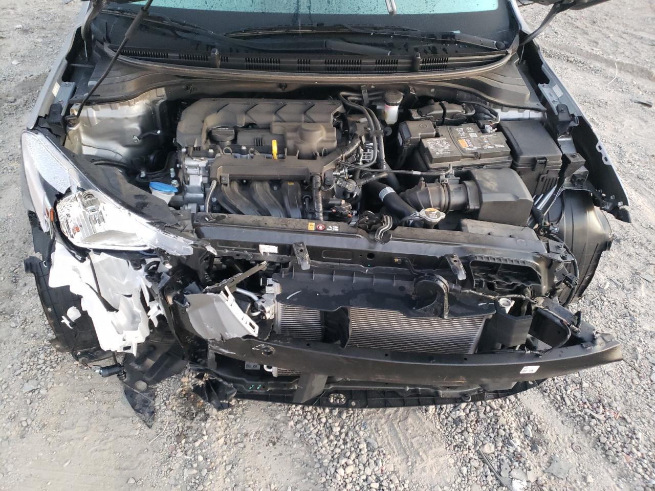 2023 KIA Rio VIN 3KPA24AD0PE598017 Copart auction photo, front end damage thumbnail 13