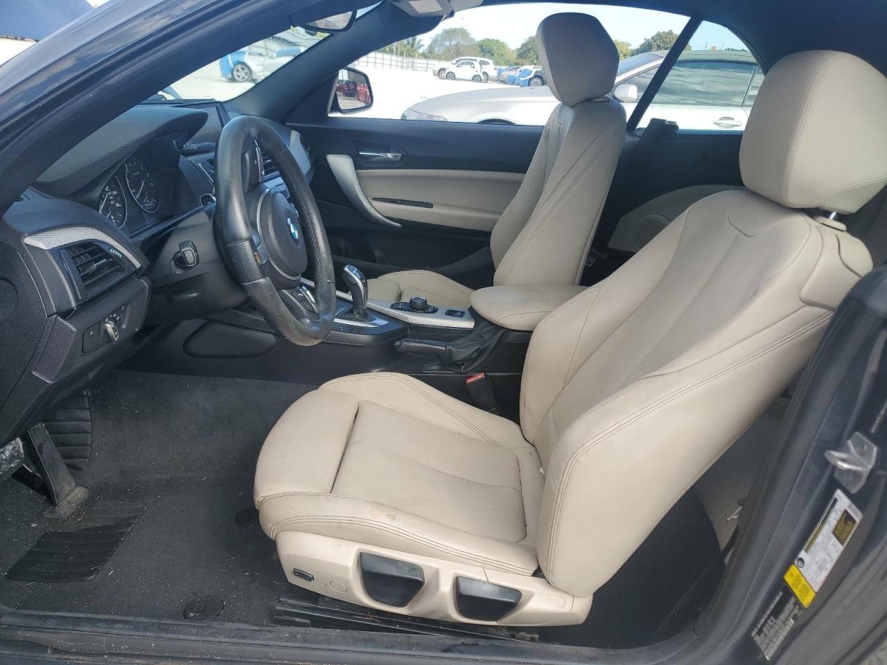 2017 BMW 2er VIN WBA2K9C36H7A26375 Copart auction photo, water/flood damage thumbnail 7
