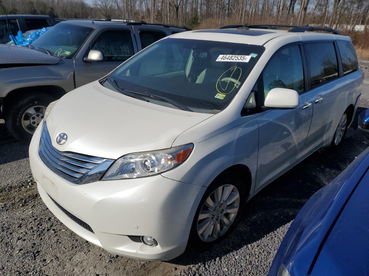 2011 Toyota Sienna VIN 5TDYK3DC7BS126116
