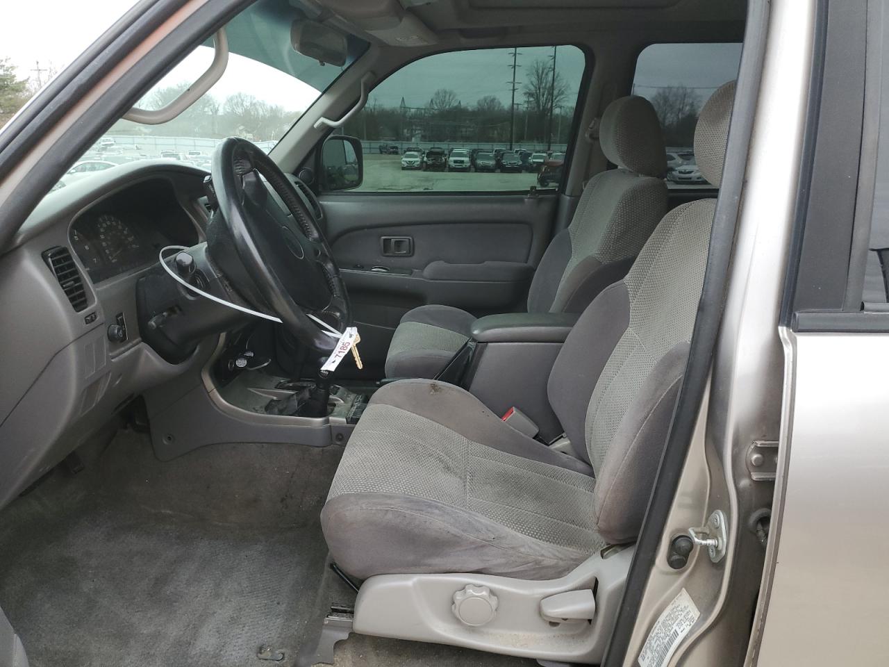 2002 Toyota 4Runner VIN JT3HN86R120391627 Copart auction photo, undercarriage damage thumbnail 7