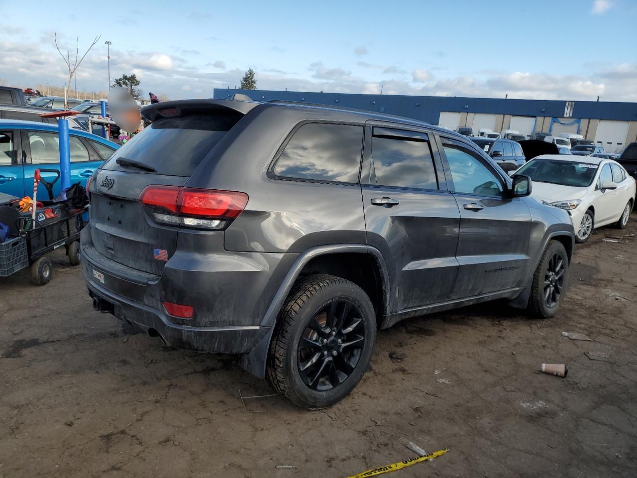 2019 Jeep Grand Cherokee VIN 1C4RJFAG3KC546473 Copart auction photo, front end damage thumbnail 3
