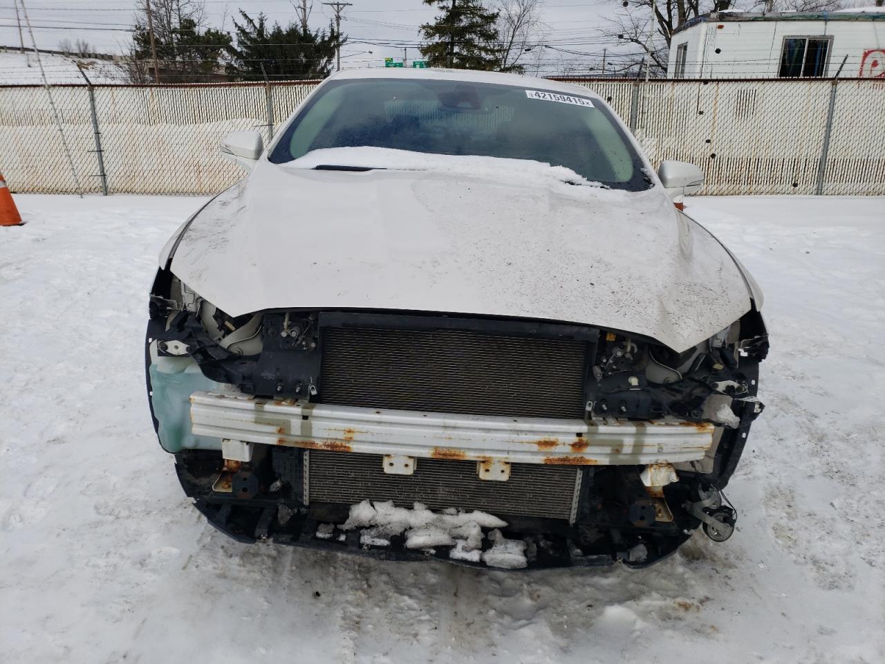 2016 Ford Fusion VIN 3FA6P0HD1GR365302 Copart auction photo, front end damage thumbnail 5