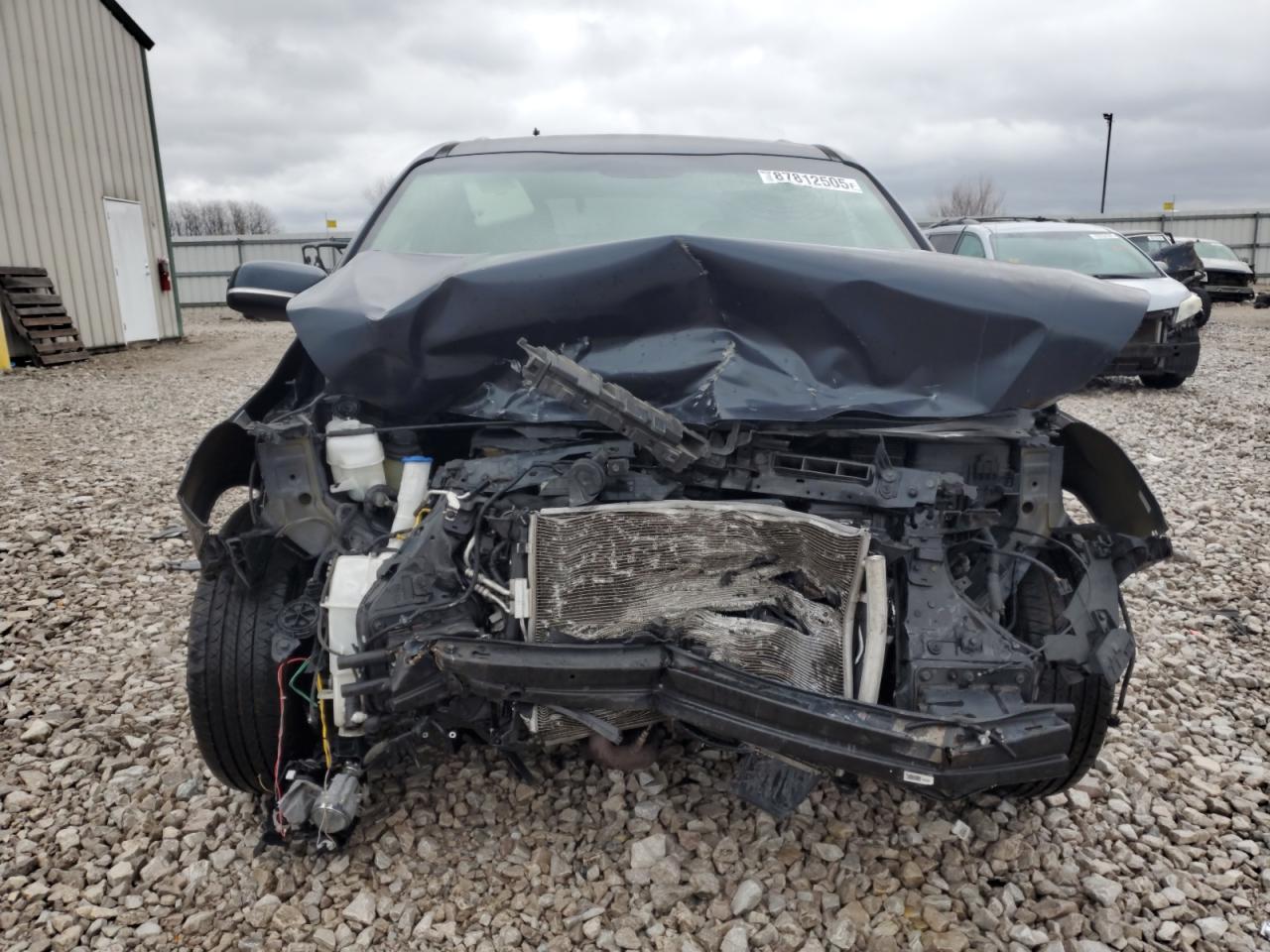 2017 KIA Sedona VIN KNDMB5C13H6250709 Copart auction photo, front end damage thumbnail 5