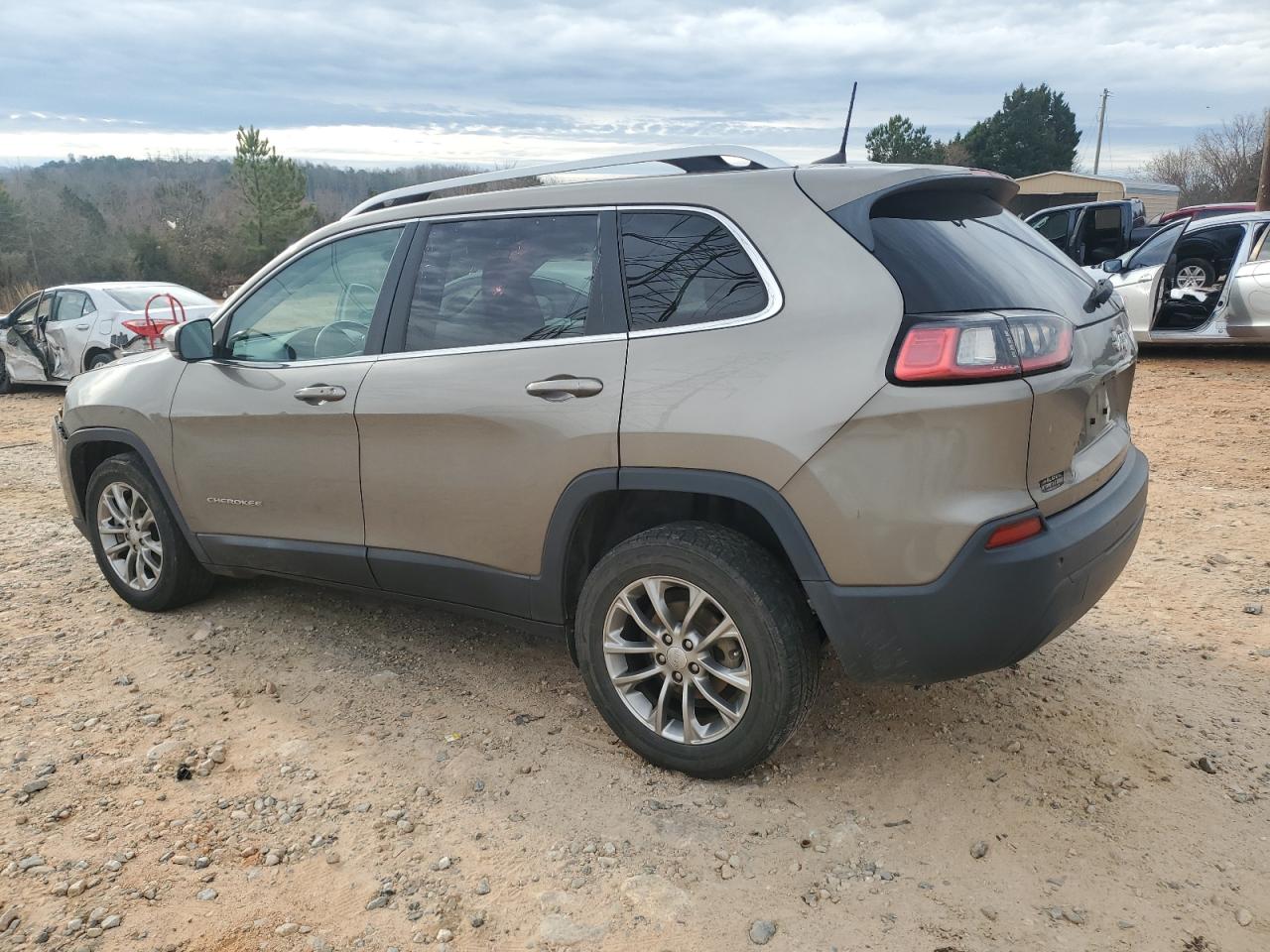 2019 Jeep Grand Cherokee VIN 1C4PJLLB8KD222100 Copart auction photo, front end damage thumbnail 2