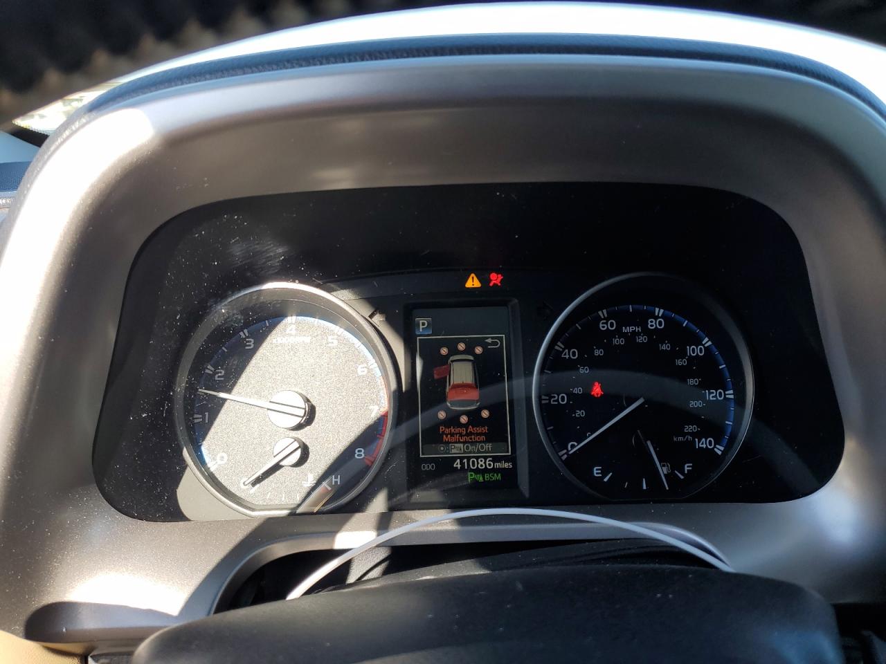 2018 Toyota RAV 4 VIN JTMWFREVXJJ154079 Copart auction photo, front end / rear end damage thumbnail 9