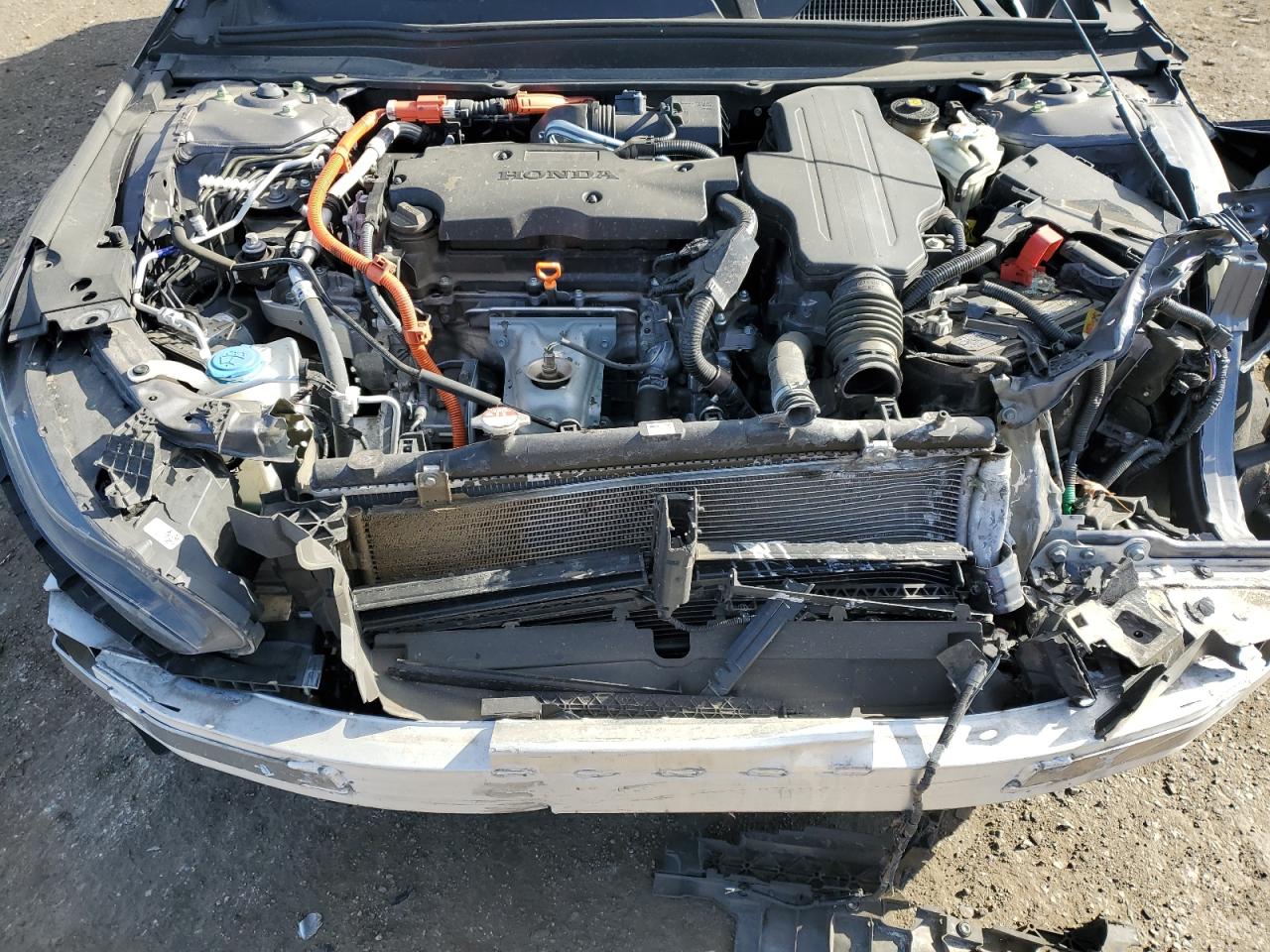 2021 Honda Accord VIN 1HGCV3F54MA008316 Copart auction photo, front end / side damage thumbnail 12