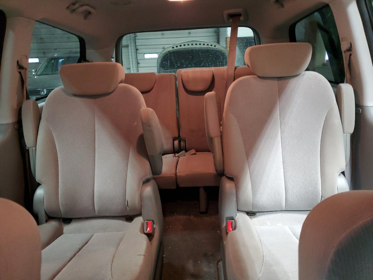 2010 KIA Sedona VIN KNDMG4C36A6342562 Copart auction photo, rear end damage thumbnail 10