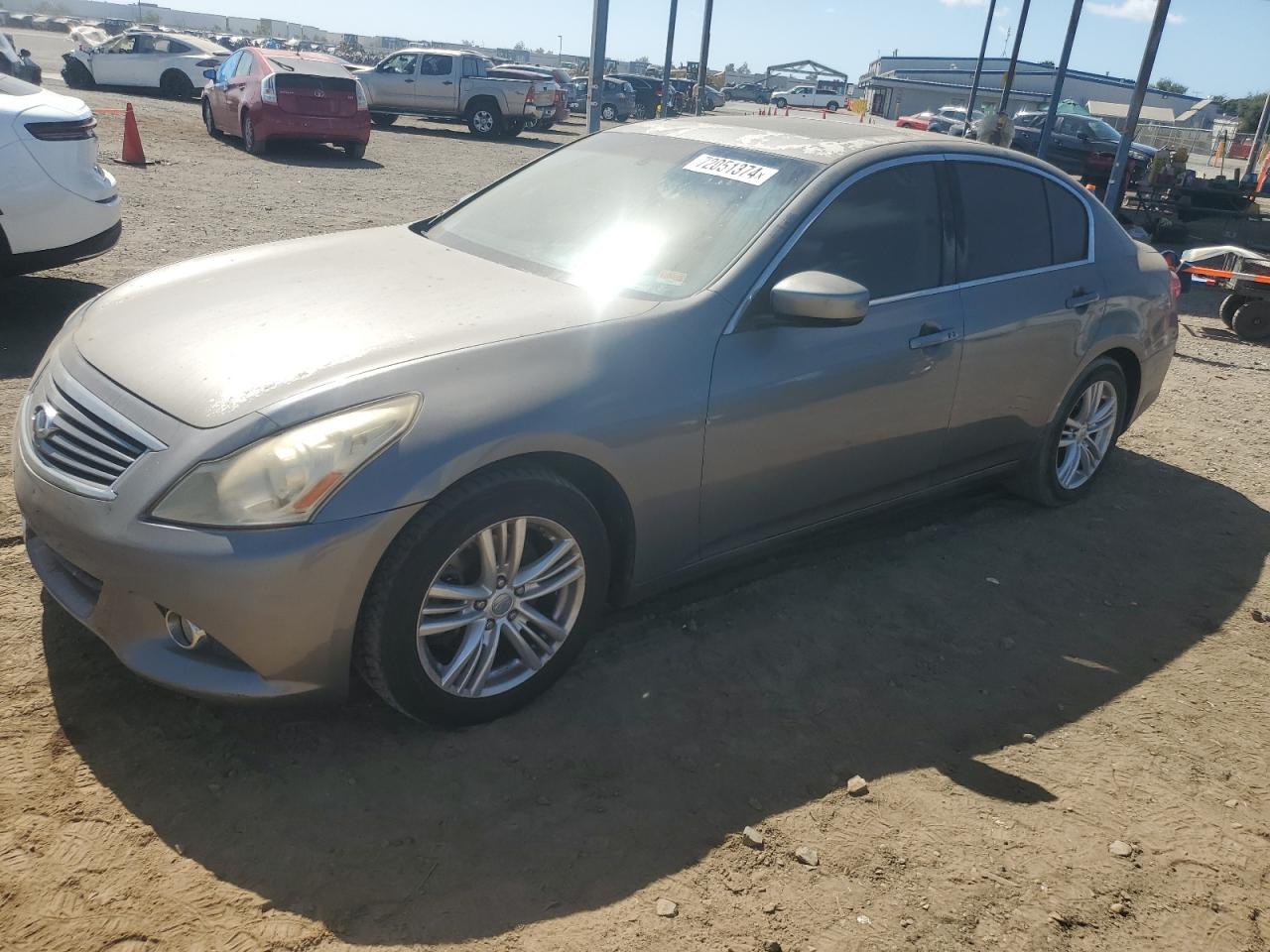 2012 Infiniti G VIN JN1CV6APXCM622408
