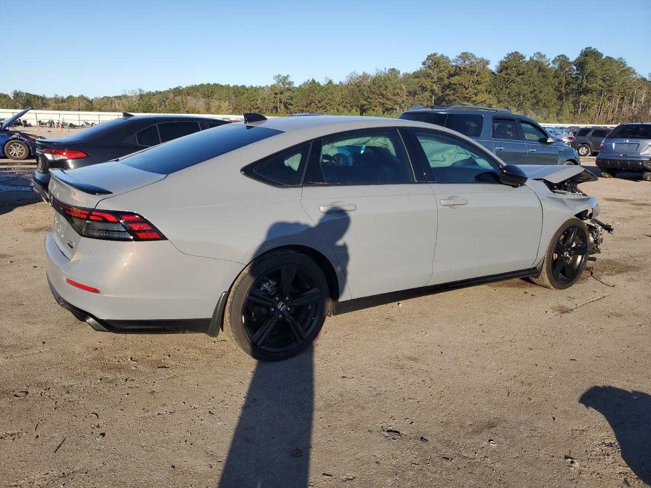 2023 Honda Accord VIN 1HGCY2F73PA002997 Copart auction photo, front end / rear end damage thumbnail 3