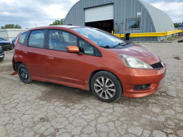 2012 Honda Fit VIN JHMGE8H57CC012503 Copart auction photo, rear end damage thumbnail 4